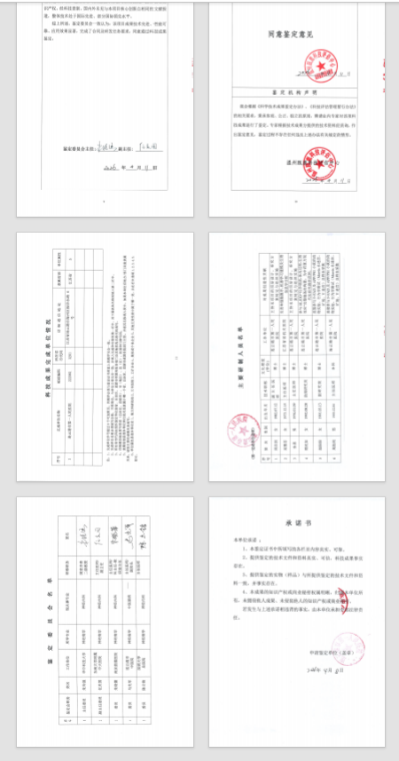 科技成果鉴定报告样例4